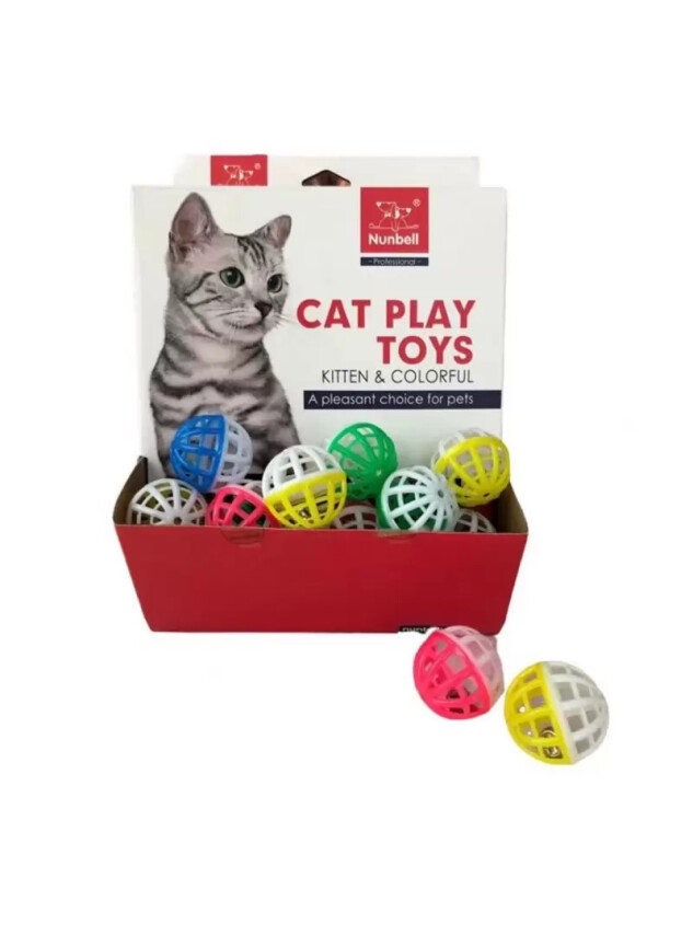 Nunbell Kedi Oyun.Renkli Top - Nunbell