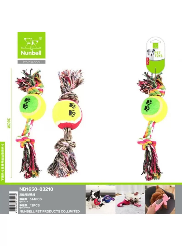 Nunbell Köpek Diş İpi Toplu - Nunbell