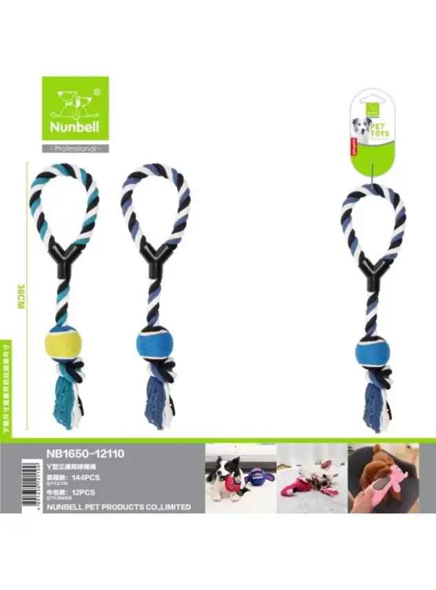 Nunbell Köpek Diş İpi Y Şekilli - 1