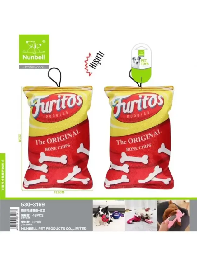 Nunbell Köpek Oyun.Cips Paketi - 1