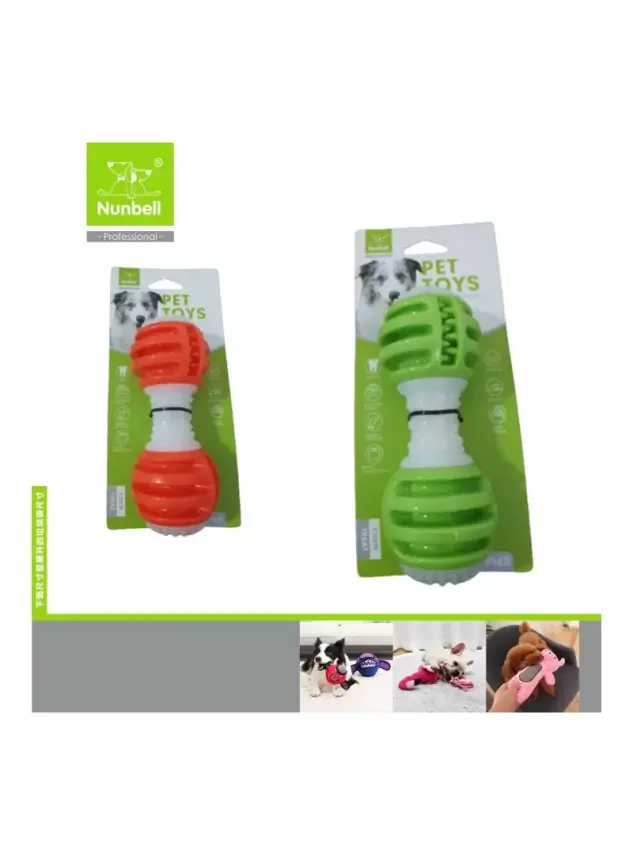 Nunbell Köpek Oyun.Sesli Kemik Halter - 1