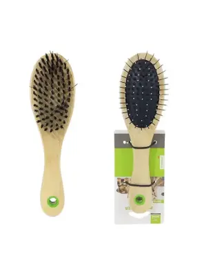 Nunbell Oval Fırça Çift Taraflı Ufak - Nunbell