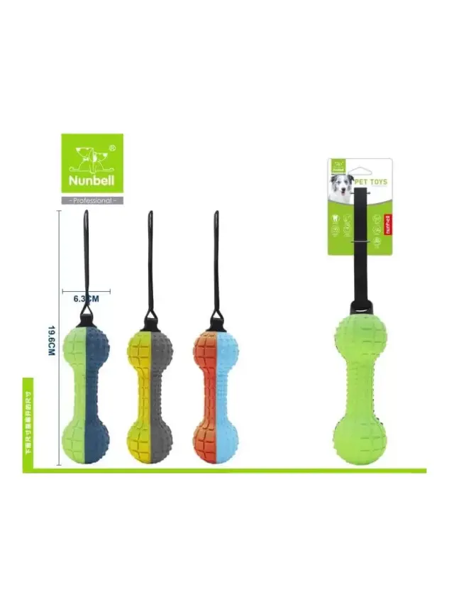 Nunbell Plastik Oyuncak Tutmalı Kemik - 1