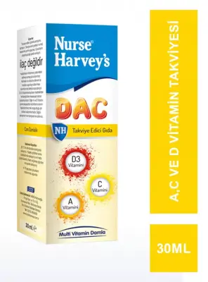 Nurse Harveys DAC Multi Vitamin Damla 30 ml - Nurse harveys