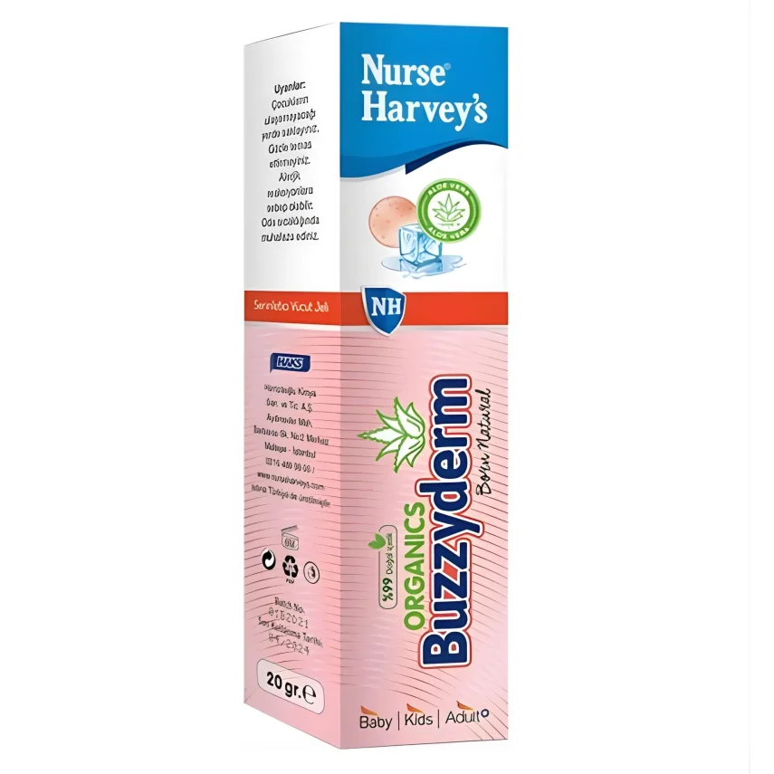 Nurse Harveys Organics Buzzyderm Serinletici Vücut Jeli 20ml - 1