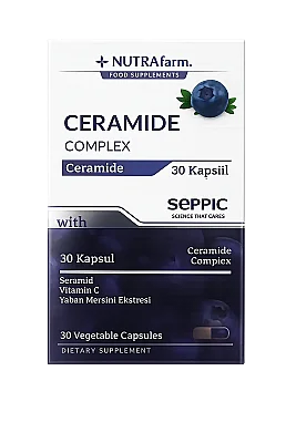 NutraFarm Ceramide Complex 30 Kapsül - Dermoskin