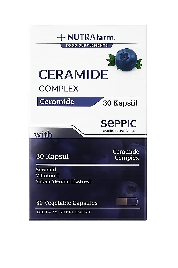 NutraFarm Ceramide Complex 30 Kapsül - 1