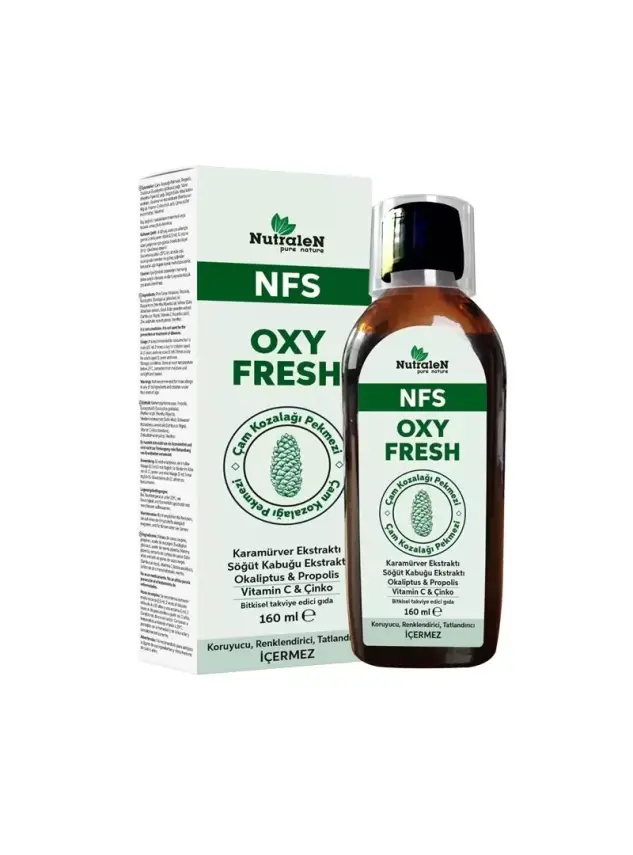 NutraleN Oxy Fresh Şurup - Çam Kozalağı Pekmezi - 160 ml - 1
