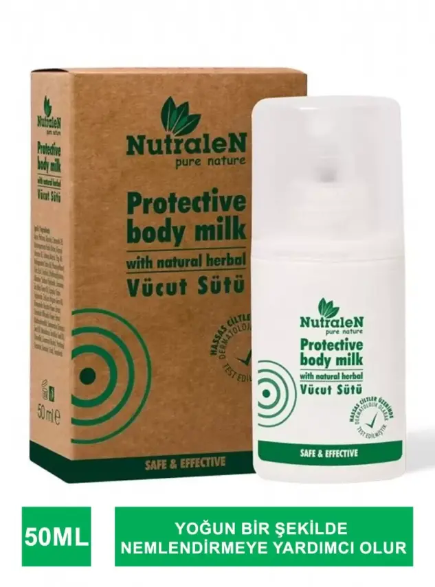 NutraleN Protective Body Milk - Vücut Sütü - 50 ml - 2