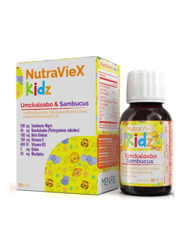 NutraVieX Kidz Şurup 50 ml - 2