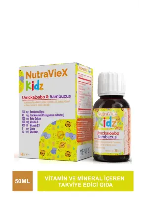 NutraVieX Kidz Şurup 50 ml - 3