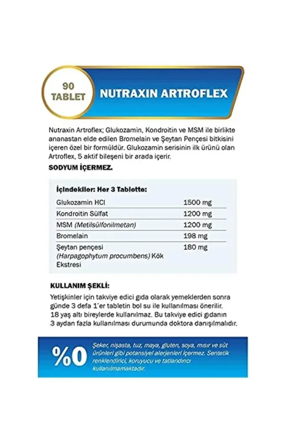 Nutraxin Artroflex 90 Tablet - 2
