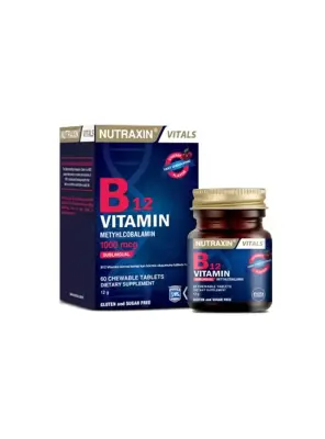 Nutraxin B12 Vitamin 60 Tablet - Nutraxin