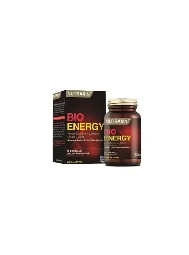 Nutraxin Big Energy 60 Kapsül - 1