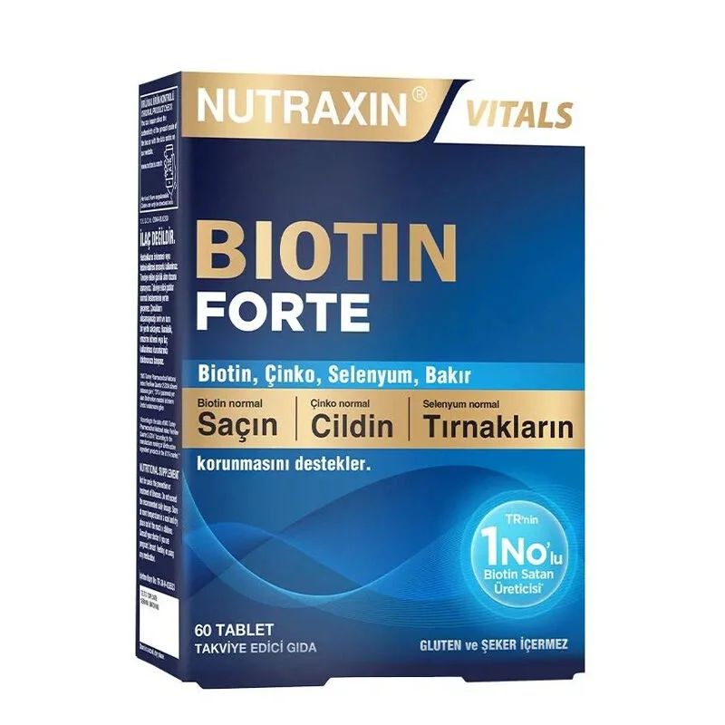 Nutraxin Biotin Forte Tablet 60lı - 1