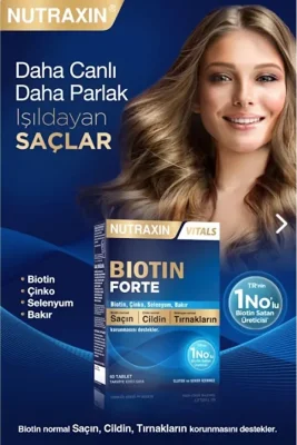 Nutraxin Biotin Forte Tablet 60lı - 2