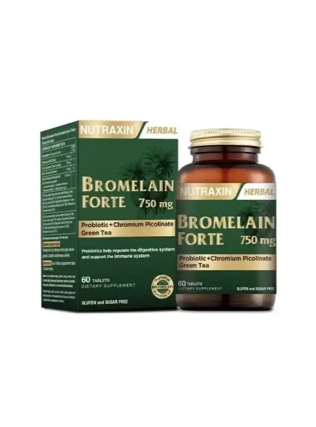 Nutraxin Bromelain Forte 60 Tablet - 1