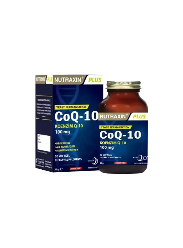 Nutraxin Coq-10 Koenzim Q-10 30 Softgel Kapsül - 1