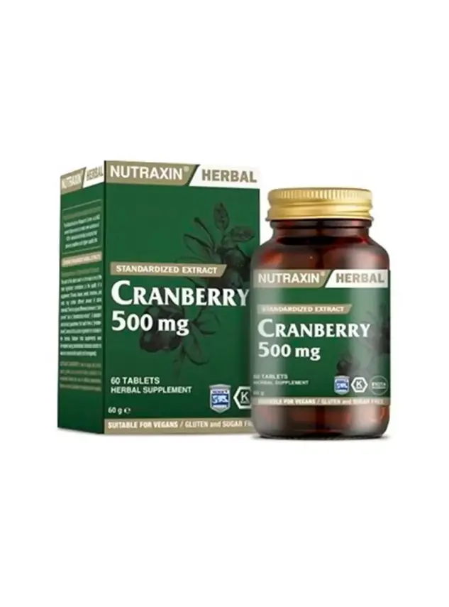 Nutraxin Cranberry 500 mg 60 Tablet - 1