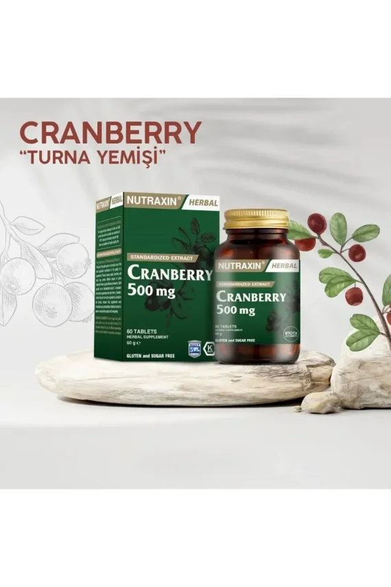 Nutraxin Cranberry 500 mg 60 Tablet - 3