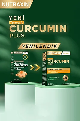 Nutraxin Curcumin Plus Vitamin D 50 mg 30 Kapsül - 5