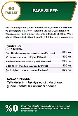 Nutraxin Easy Sleep 60 Tablet - 2