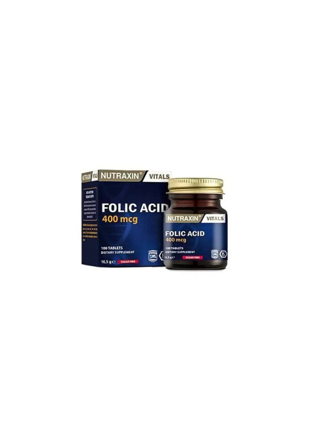 Nutraxin Folic Acid 100 Tablet - Nutraxin