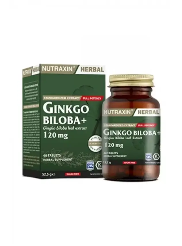 Nutraxin Ginkgo Biloba 60 Kapsül - 1