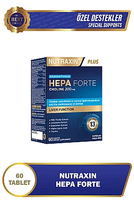 Nutraxin Hepa Forte Takviye Edici Gıda 60 Tablet - Nutraxin