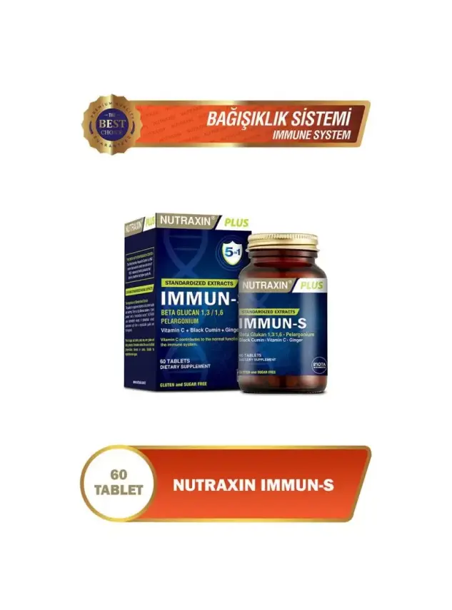 Nutraxin Immun-S 60 Tablet - 1