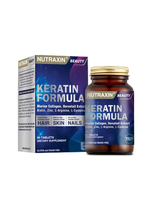 Nutraxin Keratin Formula 60 Tablet - Nutraxin