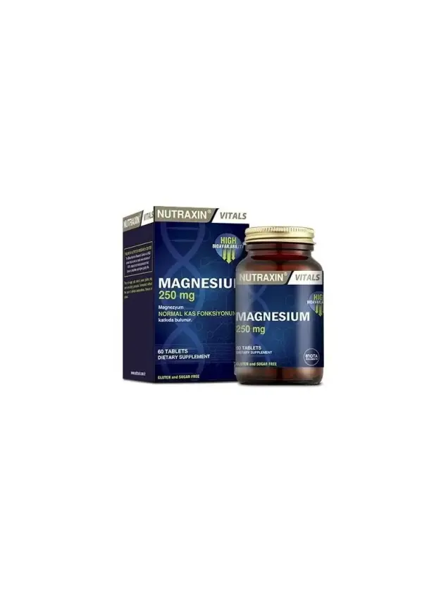 Nutraxin Magnesium 250 mg 60 Tablet - 1