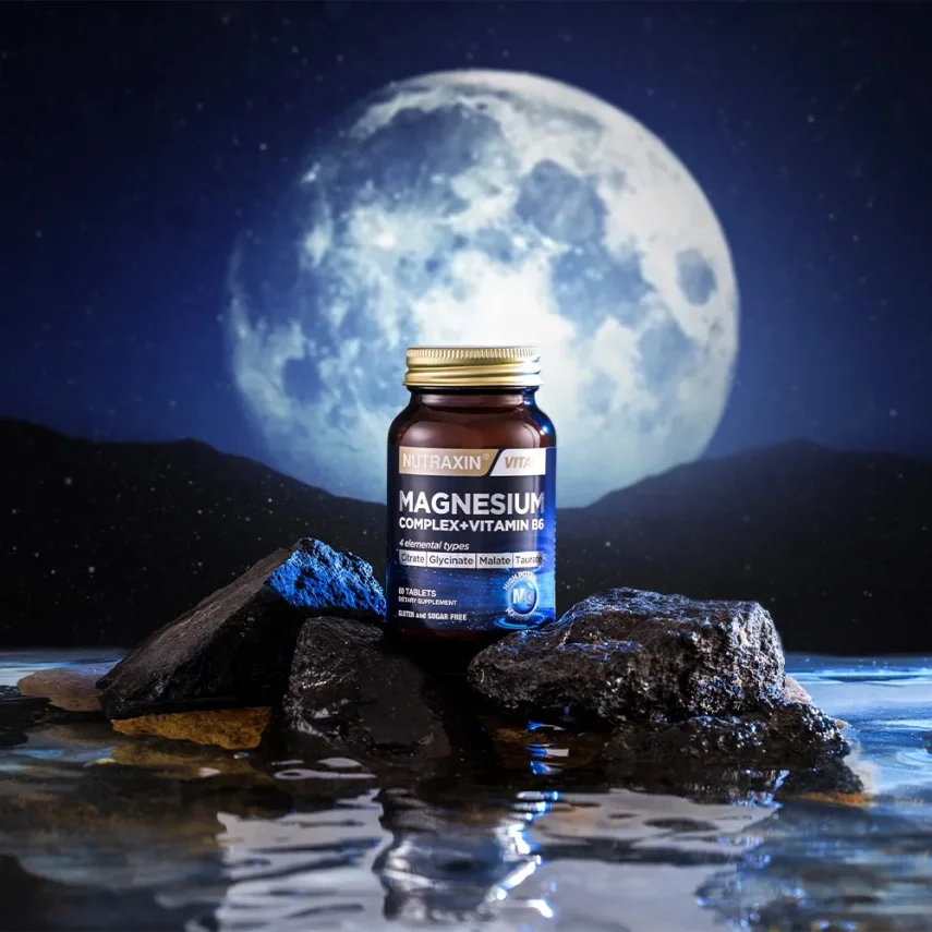 Nutraxin Magnesium Complex +Vitamin B6 125mg 60 Kapsül - 3