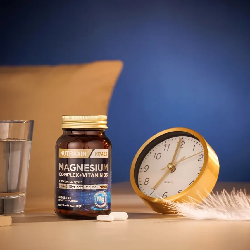 Nutraxin Magnesium Complex +Vitamin B6 125mg 60 Kapsül - 4