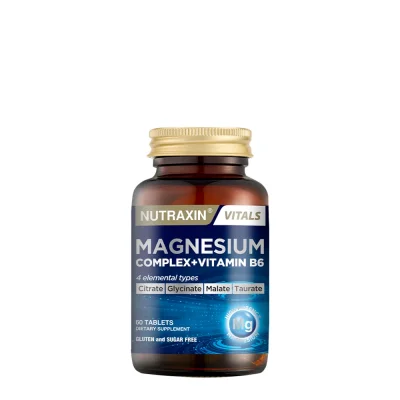 Nutraxin Magnesium Complex +Vitamin B6 125mg 60 Kapsül - 2