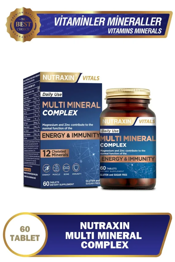 Nutraxin Multi Mineral Complex 60 Tablet - 1