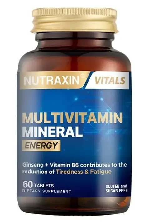 Nutraxin Multivitamin Mineral Energy 60 Tablet - 4
