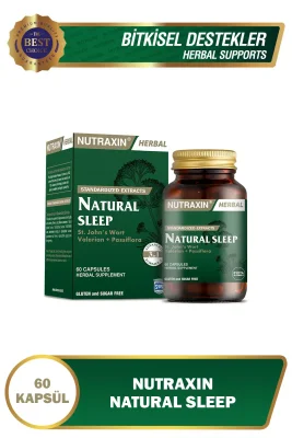 Nutraxin Naturel Sleep 60 Kapsül - 1