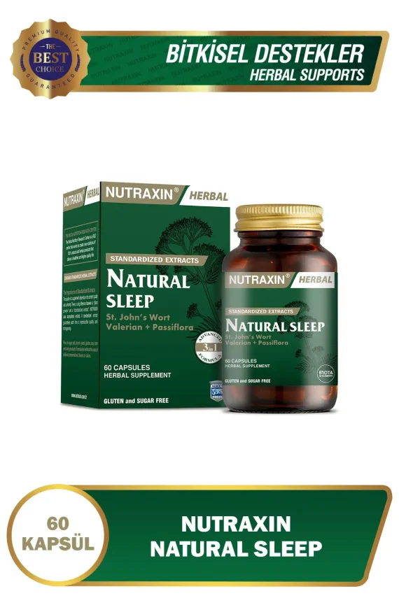 Nutraxin Naturel Sleep 60 Kapsül - 1