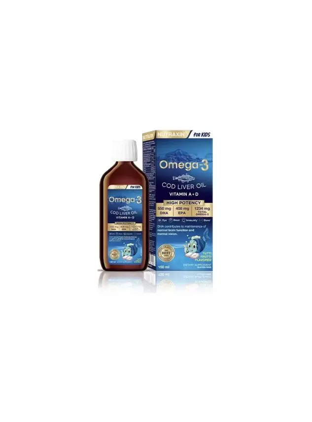 Nutraxin Omega-3 Kids Şurup 150 ml - 1