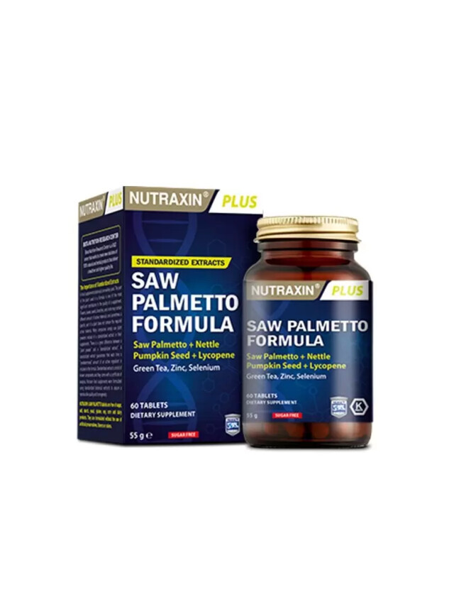 Nutraxin Plus Saw Palmetto Formula 60 Tablet - Nutraxin