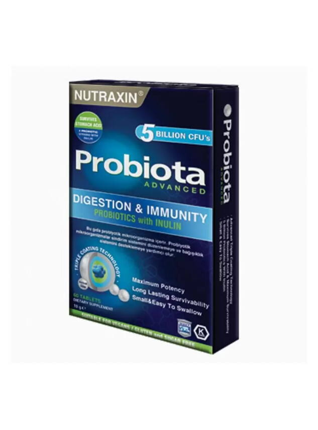 Nutraxin Probiota Advanced 60 Tablet - Nutraxin