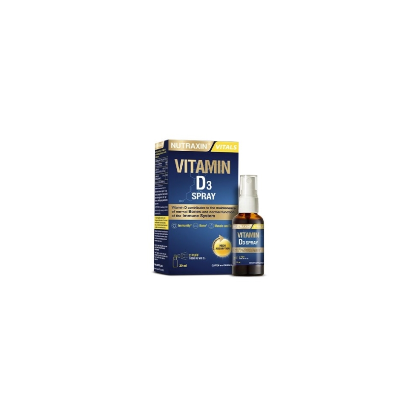 Nutraxin Vitamin D3 Sprey 1000 IU 30 ml - 4