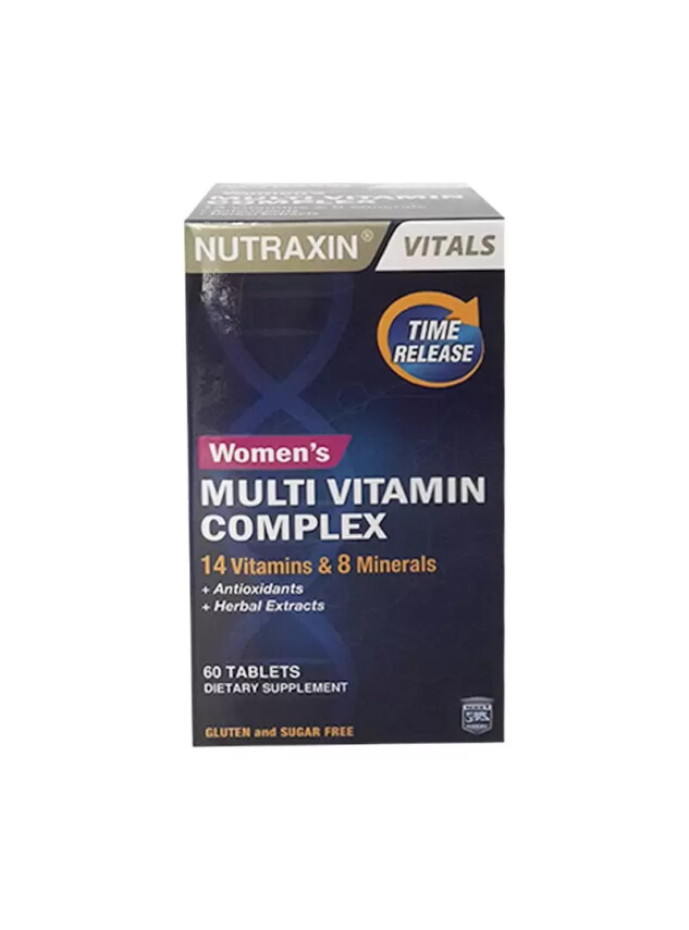 Nutraxin Womens Multi Vitamin Complex 60 Tablets - Nutraxin