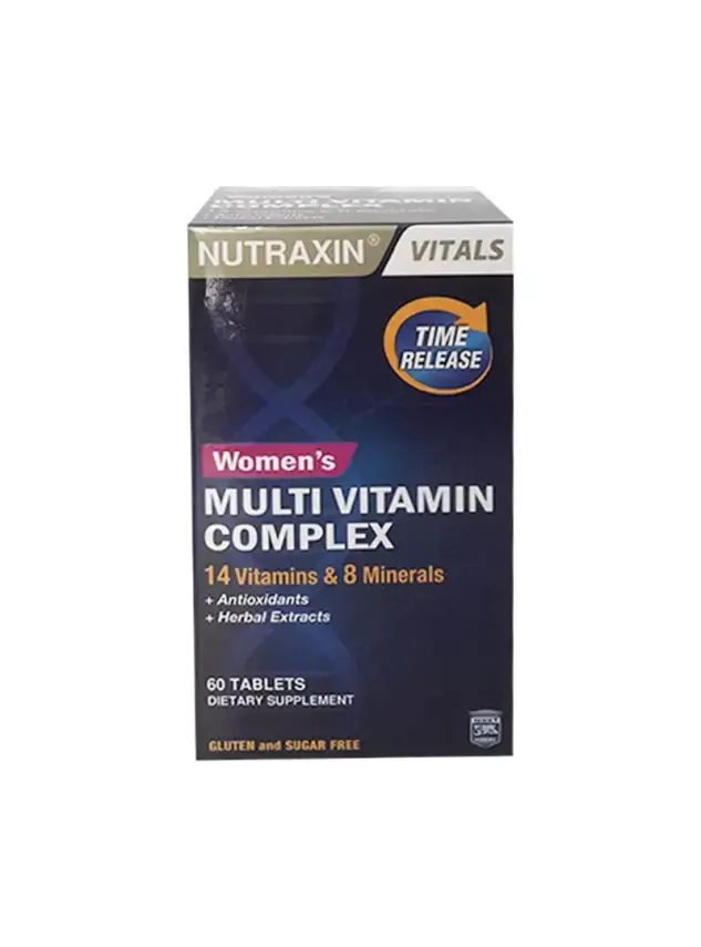 Nutraxin Womens Multi Vitamin Complex 60 Tablets - 1