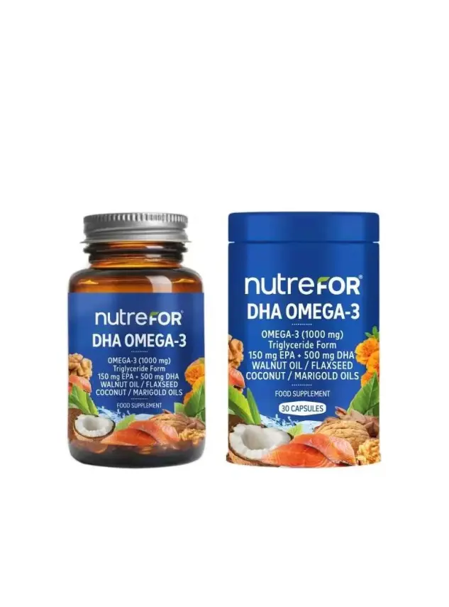 Nutrefor DHA Omega-3 30 Kapsül - 1