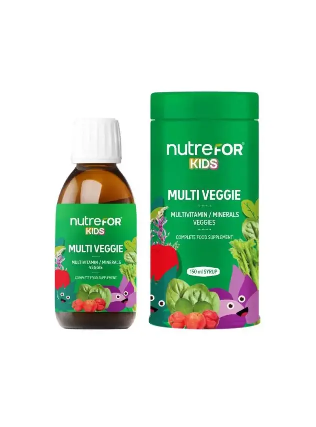 Nutrefor Kids Multi Veggie Şurup 150 ml - 1