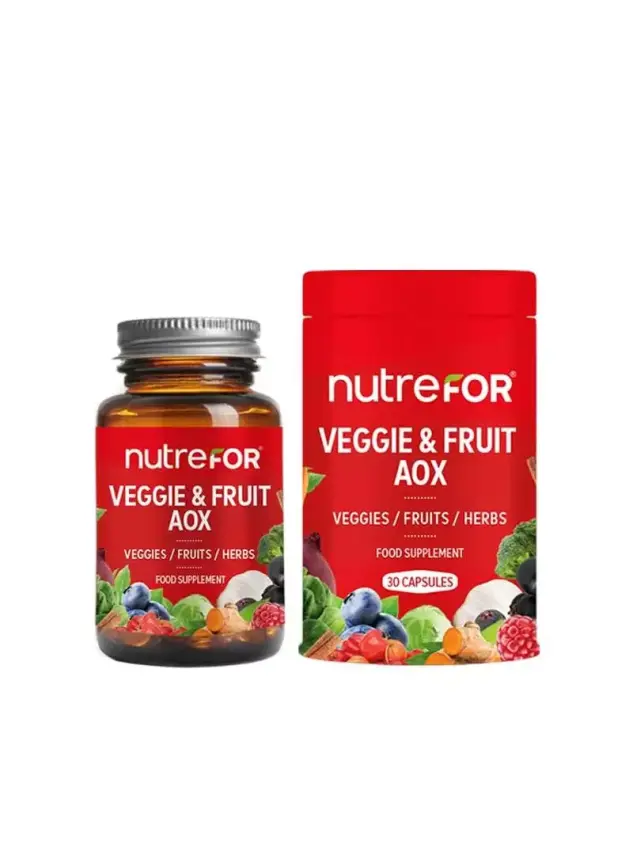 Nutrefor Veggie & Fruit Aox 30 Kapsül - 1