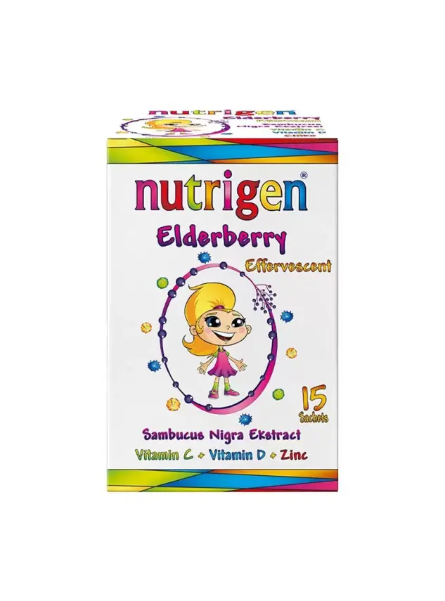 Nutrigen Elderberry Kara Mürver Efervesan 15 Şase - 1