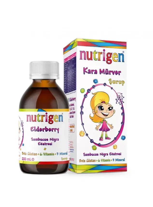 Nutrigen Kara Mürver Şurup 200 ml - 2
